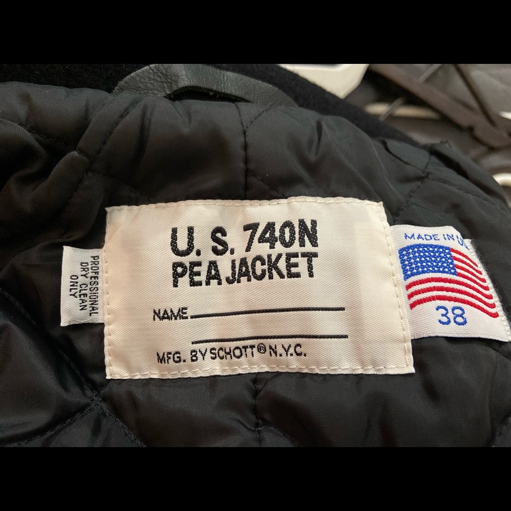 US Navy Pea Coat - Picture 3 of 6